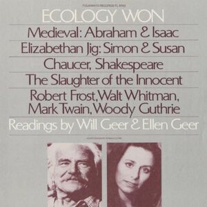 Will Geer - Ecology Won: Readings By Will Geer and Ellen Geer  CD